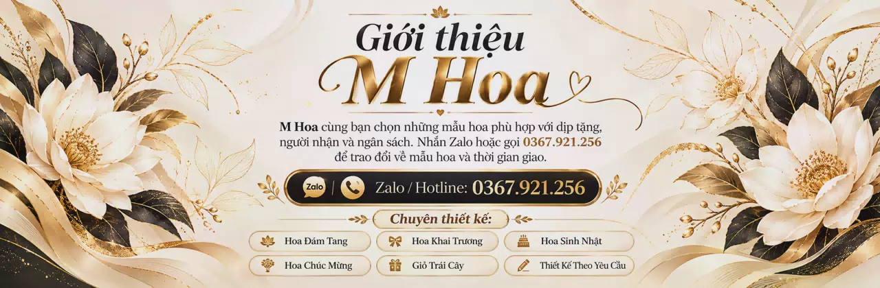 Ảnh bìa Shop hoa tươi Xã Nông Sơn Đà Nẵng - Cùng bạn gửi lời cảm ơn